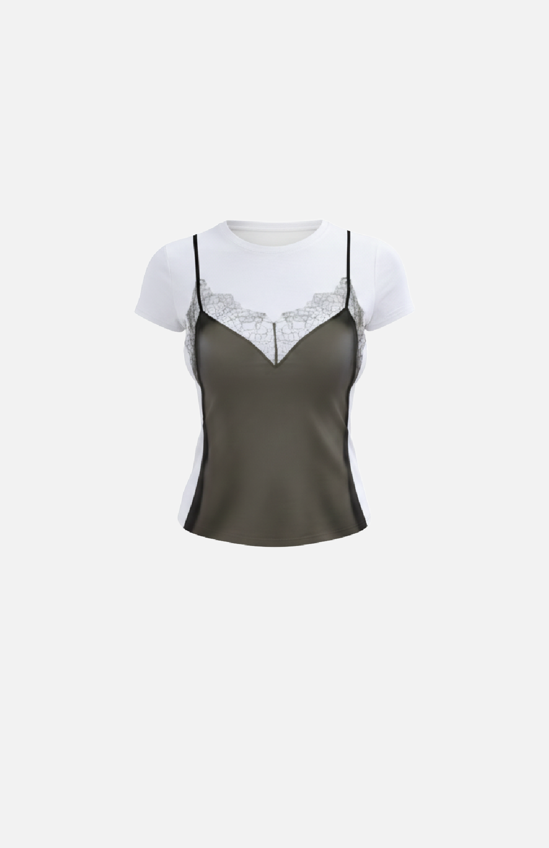 Villa Blvd Lace Camisole T-shirt