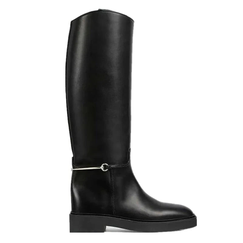 Villa Blvd Moto Carrier Leather Boots