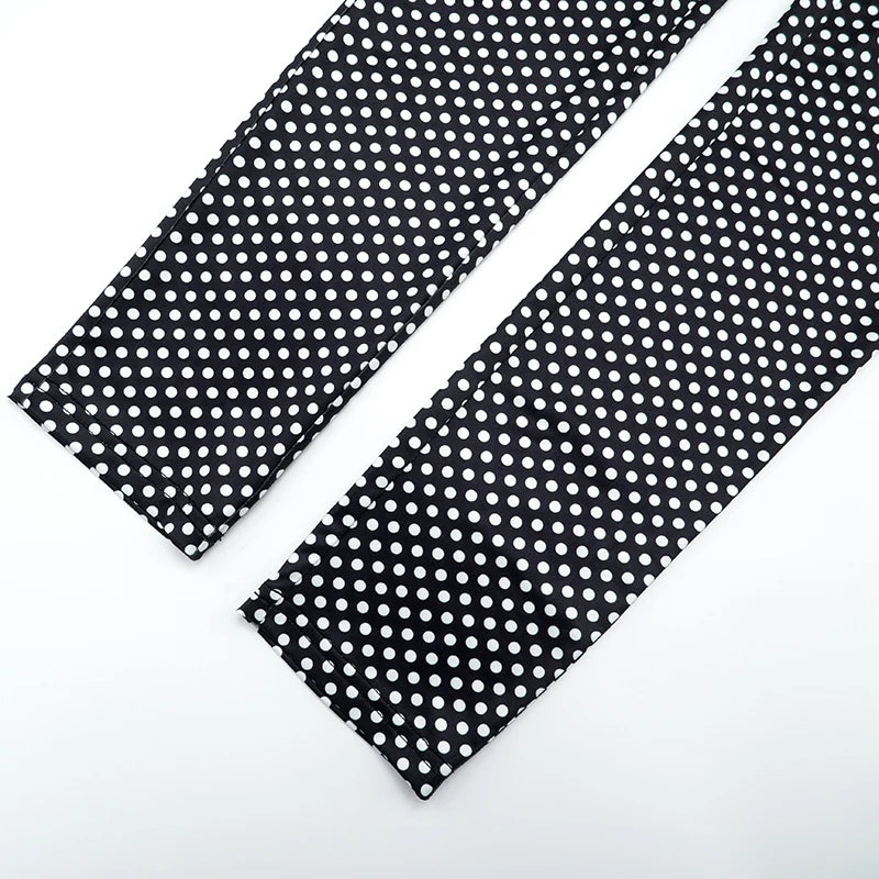 Villa Blvd Polka Dot Bandeau Jumpsuit