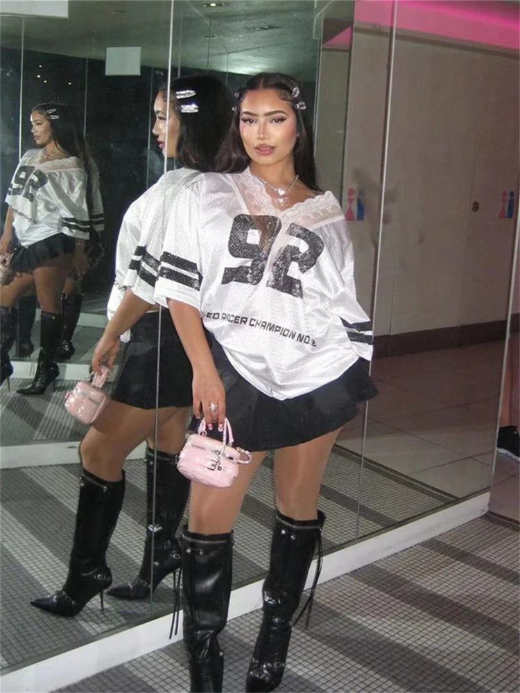 Villa Blvd Lace Speed Racer Jersey ☛ Multiple Colors Available ☚