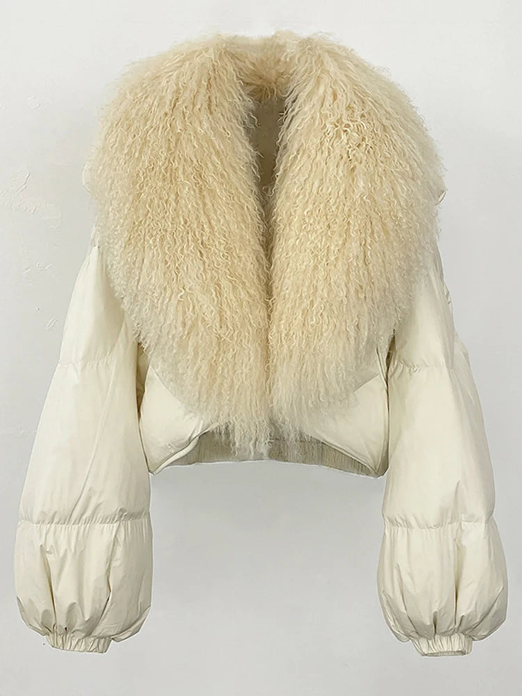 Villa Blvd Mongolia Fur Puffer Jacket ☛ Multiple Colors Available ☚