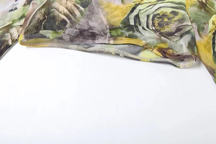 Villa Blvd Floral Wrapped Set