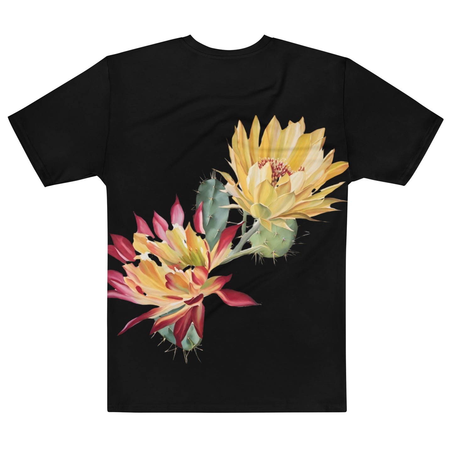 Villa Blvd Ǝntourage Cactus Fleur Tee - Black