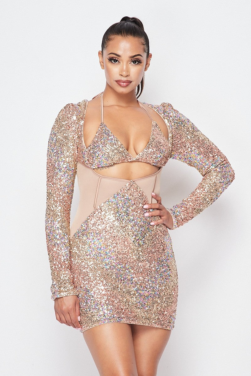 Villa Blvd ƎDEN Glamour Dress ☛ Multiple Colors Available ☚