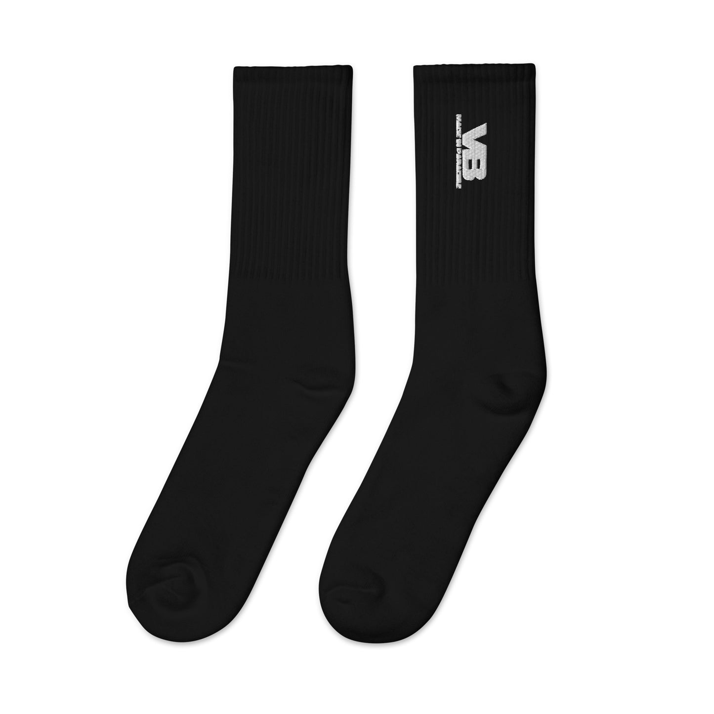 Villa Blvd Embroidered Socks