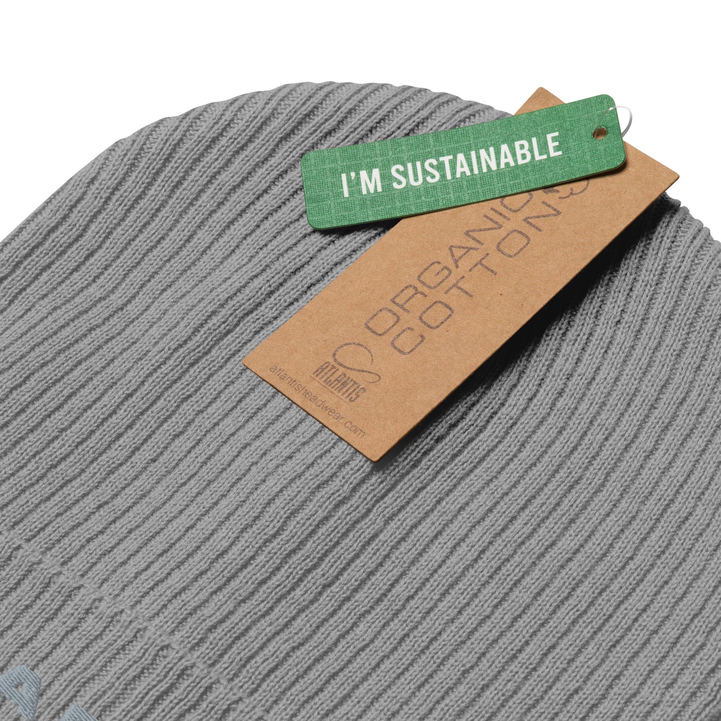 Villa Blvd Made in Paradise Organic Beanie - Silver