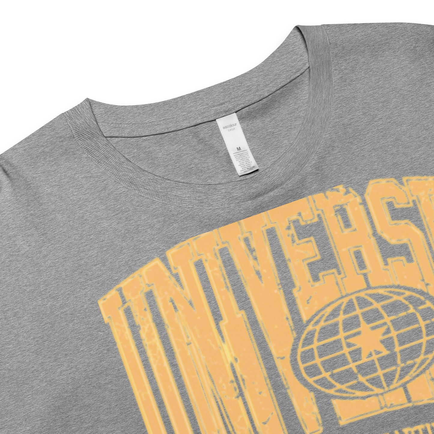 Villa Blvd Université Athletic Subject Crop Top ☛ Multiple Colors Available ☚