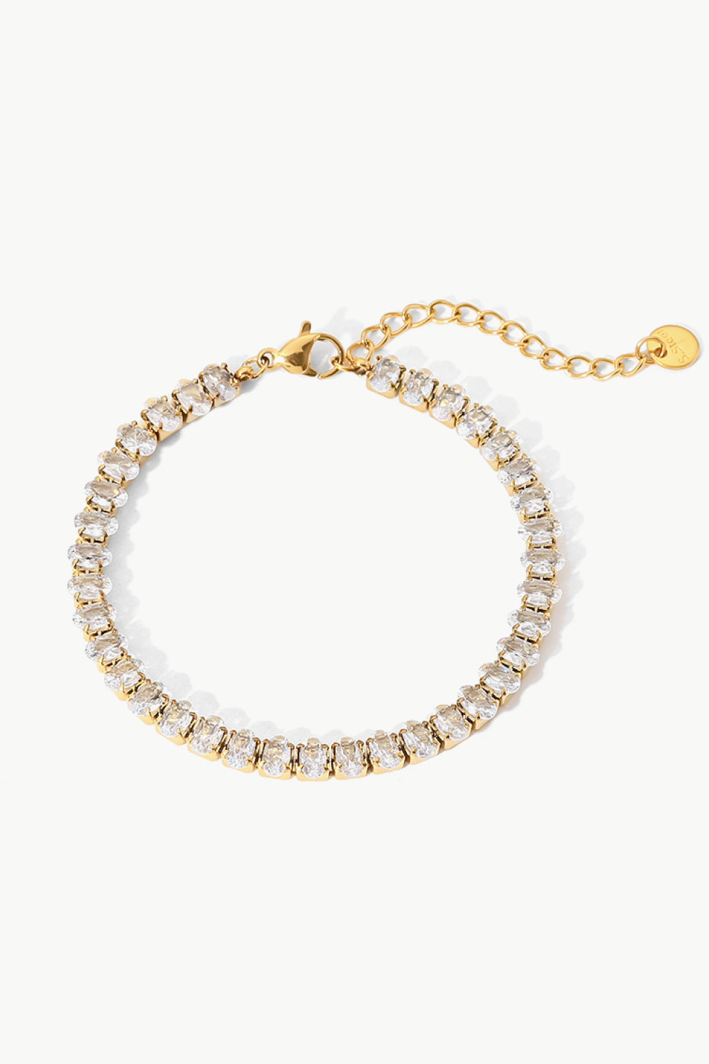 Villa Blvd 18K Gold Plated Tennis Bracelet