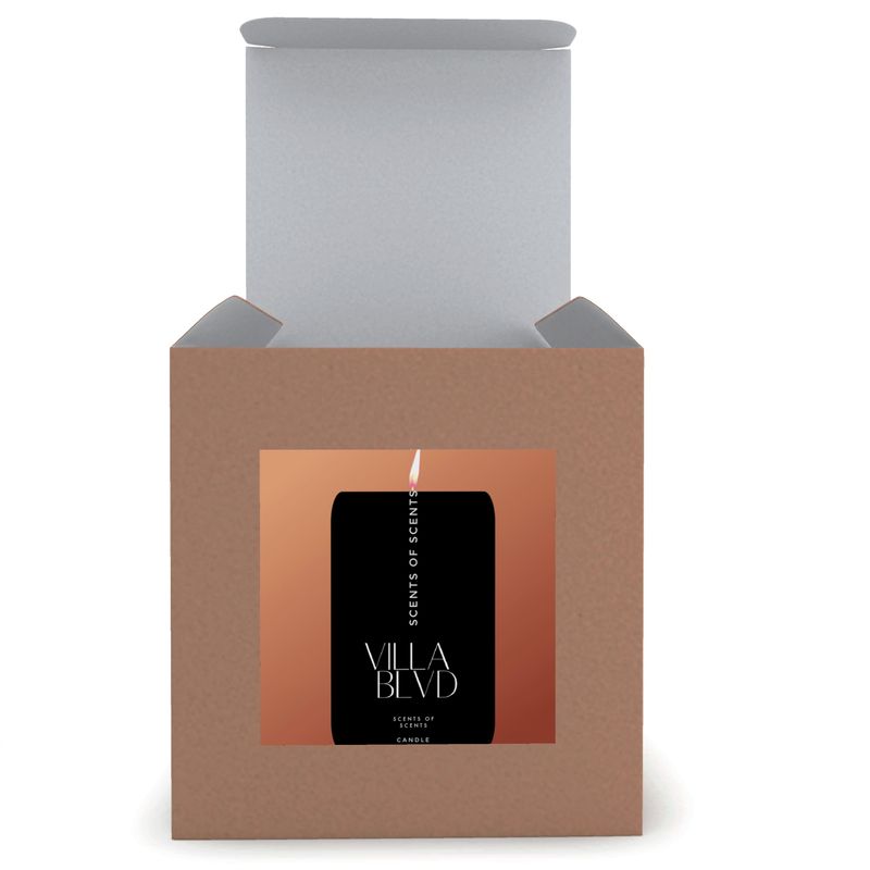 Villa Blvd SOS Candle Gift Box - Scents of Scents Orange Clove + Cinnamon Rise