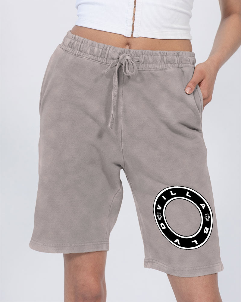 Villa Blvd Acid Washed Shorts