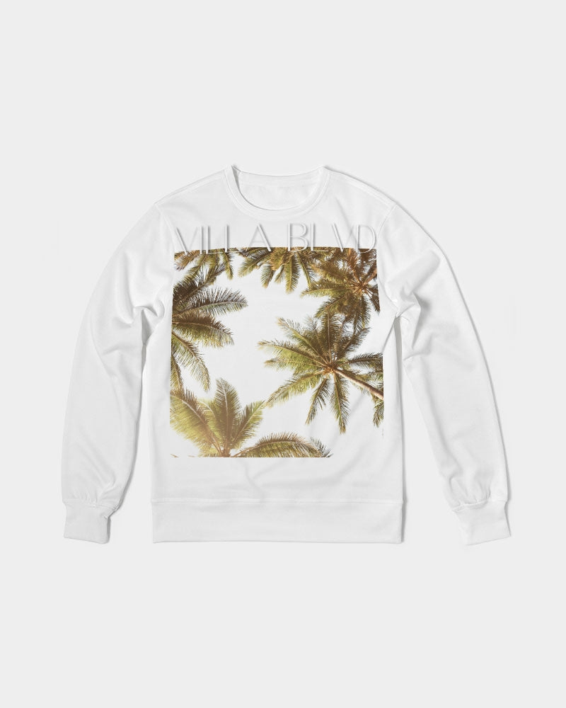 Villa Blvd Palm Tree 21' Classic French Terry Crewneck Pullover