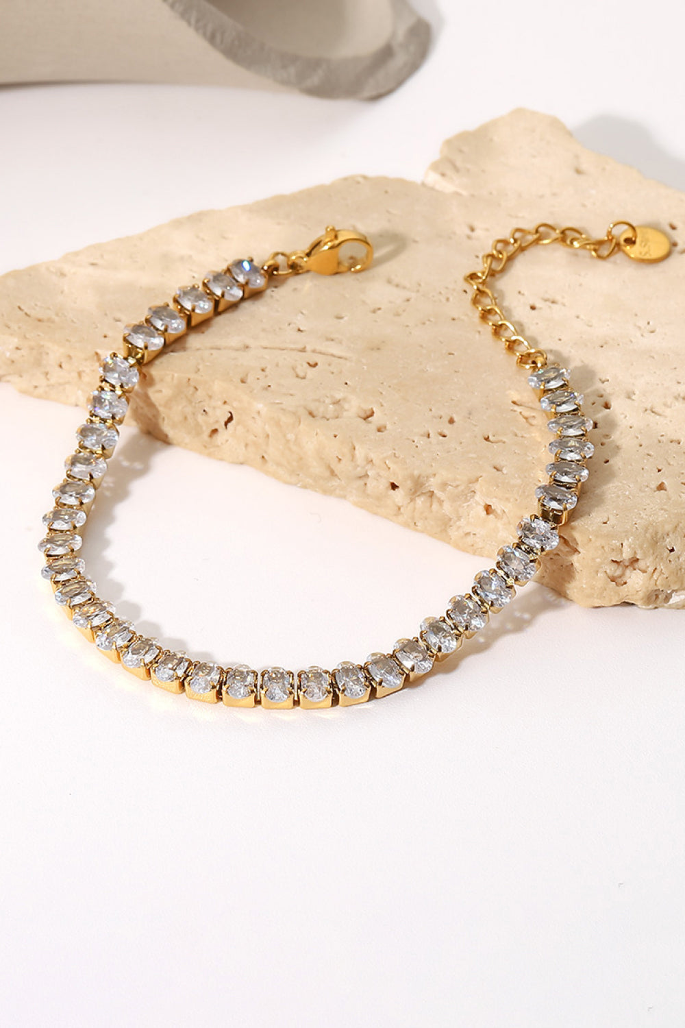 Villa Blvd 18K Gold Plated Tennis Bracelet
