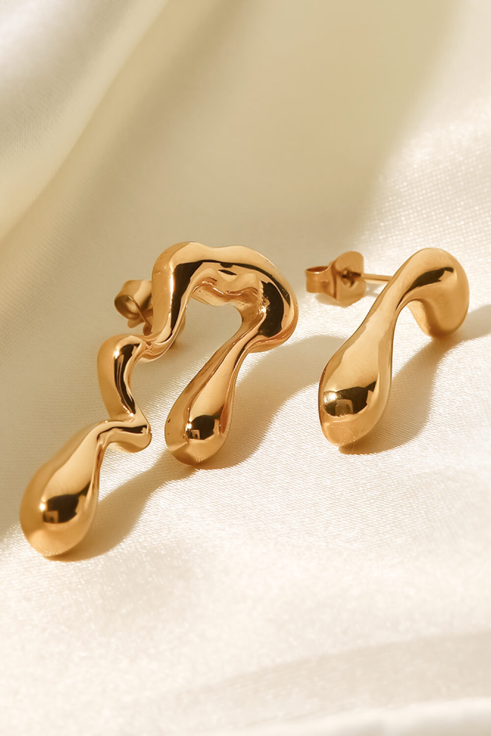 Villa Blvd 18K Gold Plated Geometric Earrings