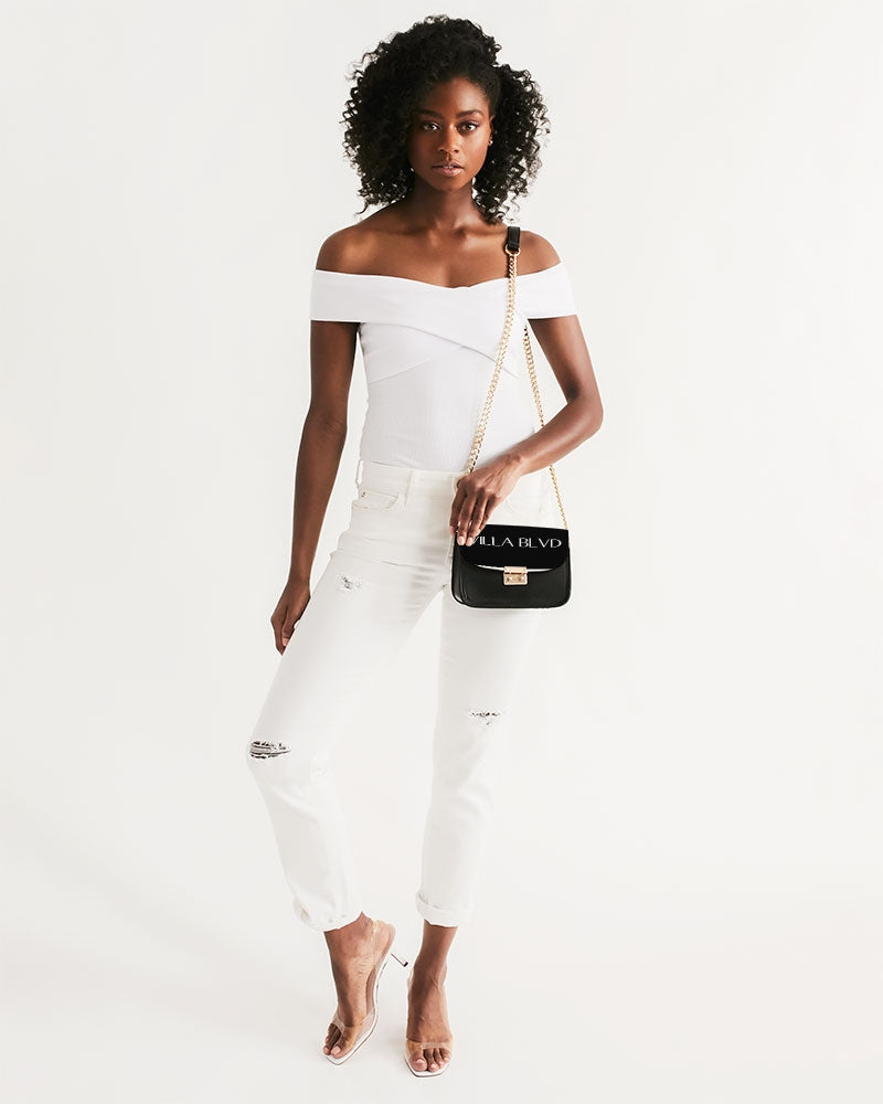 Villa Blvd Boulevard Black Shoulderbag
