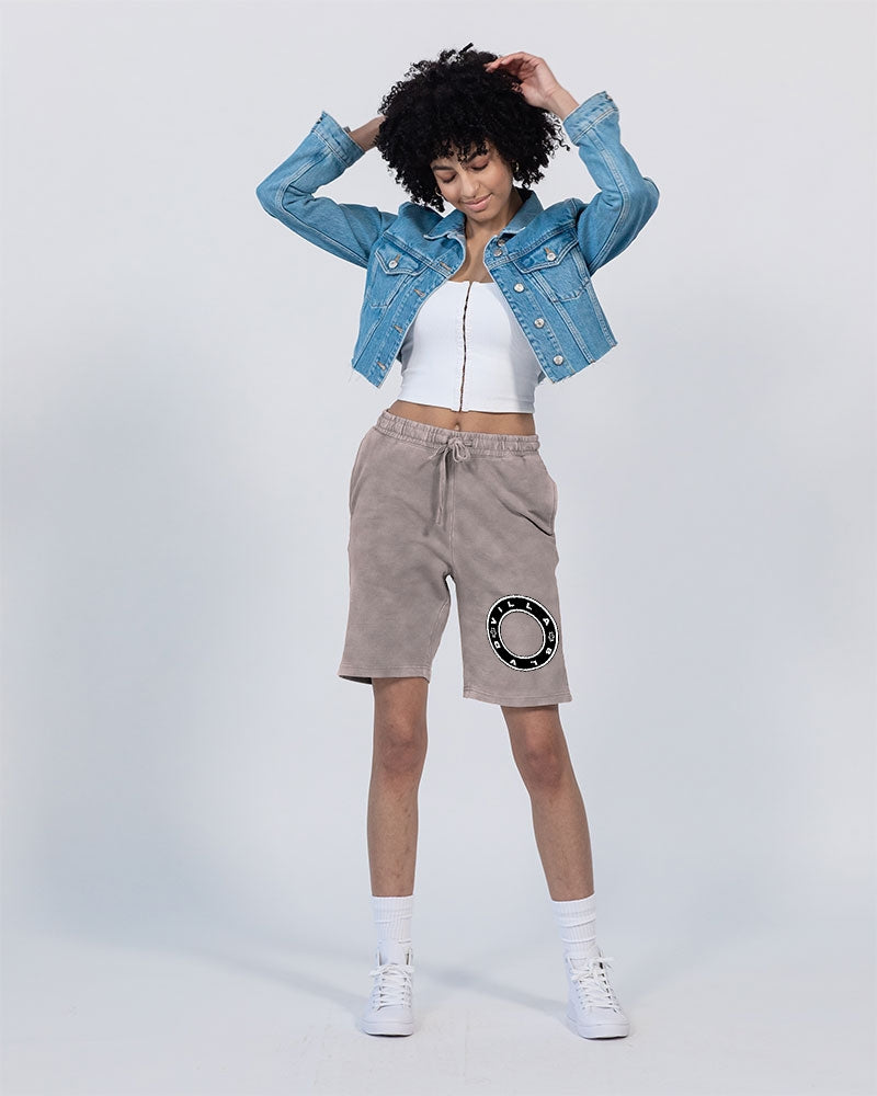 Villa Blvd Acid Washed Shorts