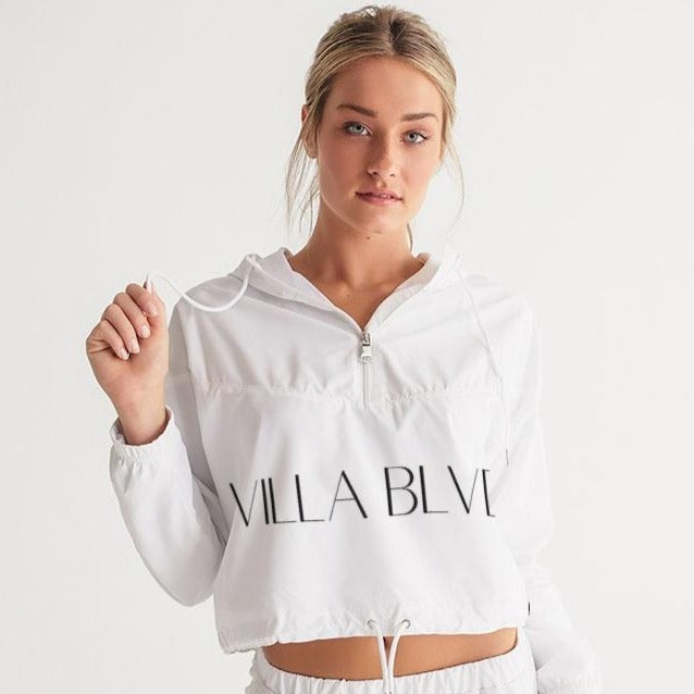 Villa Blvd Women's Cropped Windbreaker