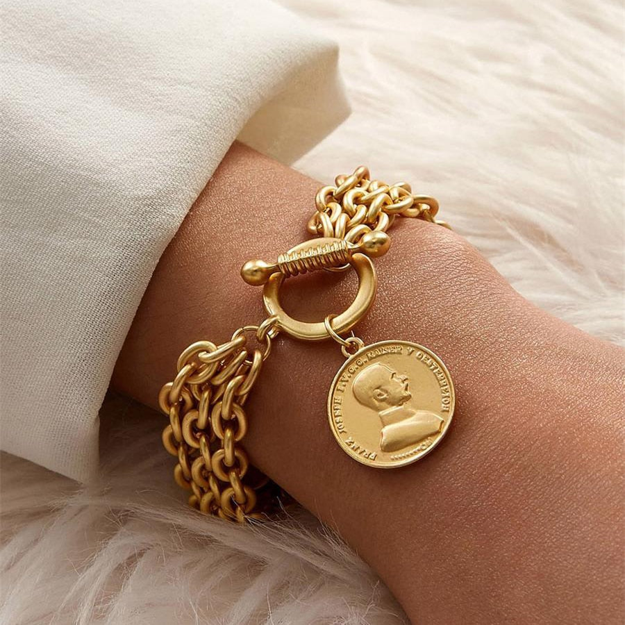 Villa Blvd Lucky Piece Bracelets ☛ Multiple Colors Available ☚