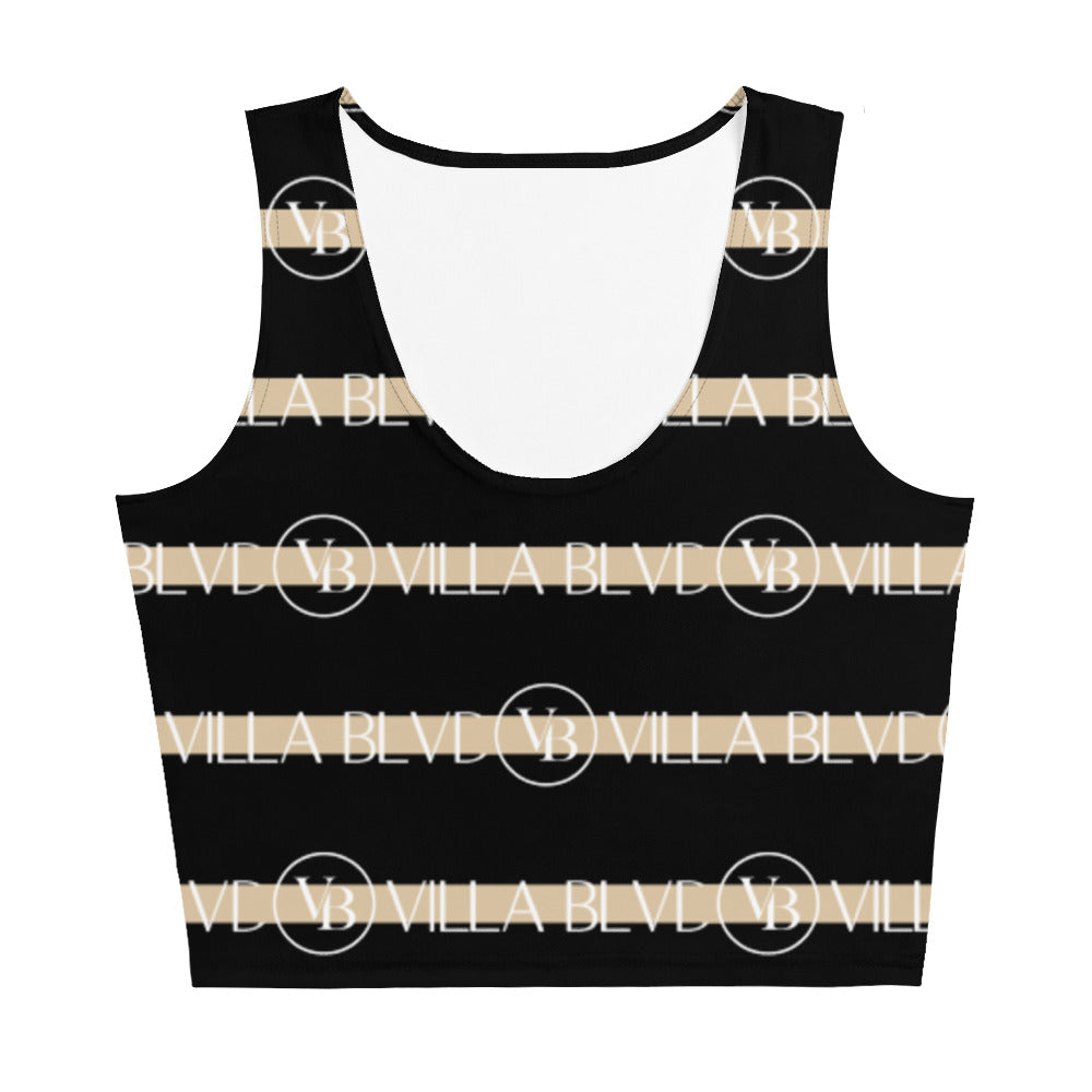 Villa Blvd Monogram Crop Top