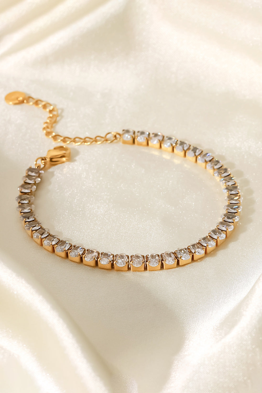 Villa Blvd 18K Gold Plated Tennis Bracelet