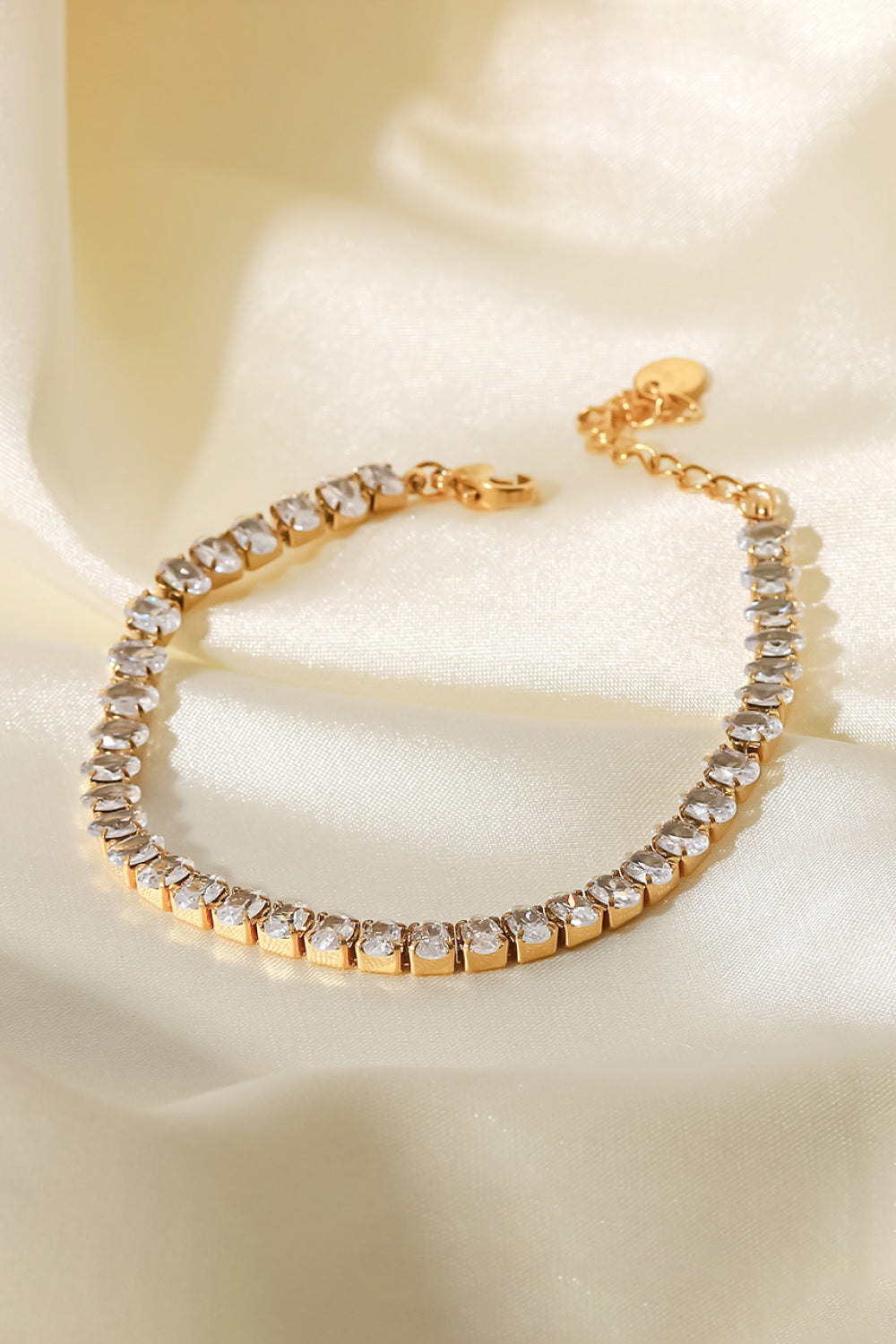 Villa Blvd 18K Gold Plated Tennis Bracelet