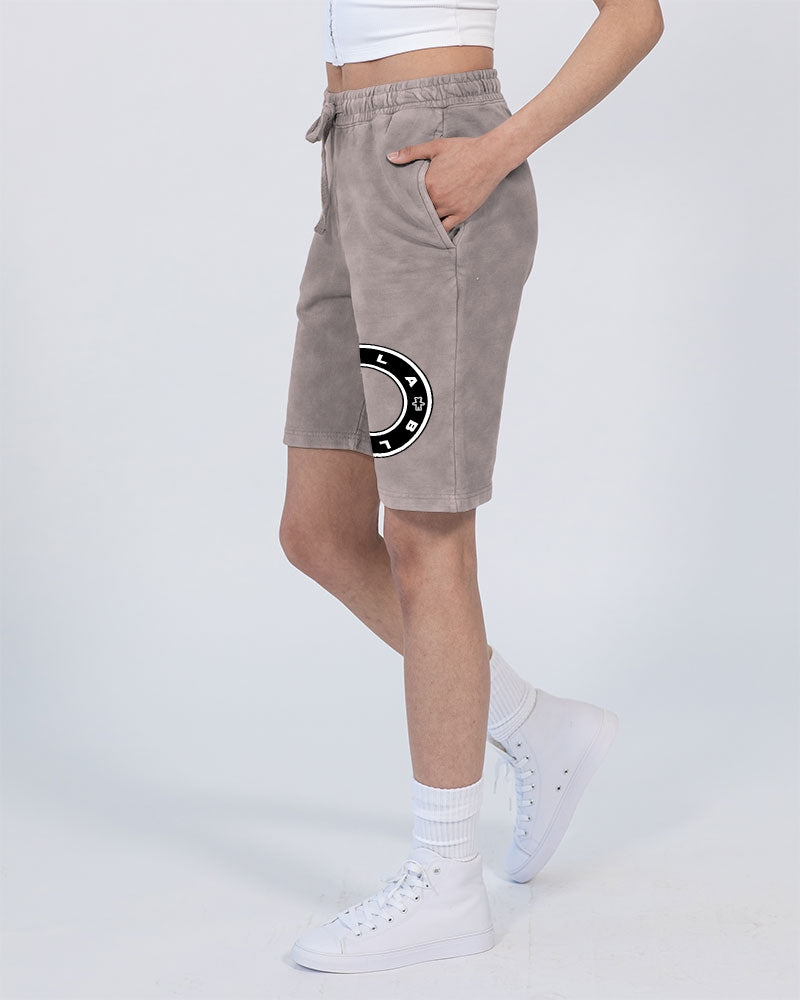 Villa Blvd Acid Washed Shorts