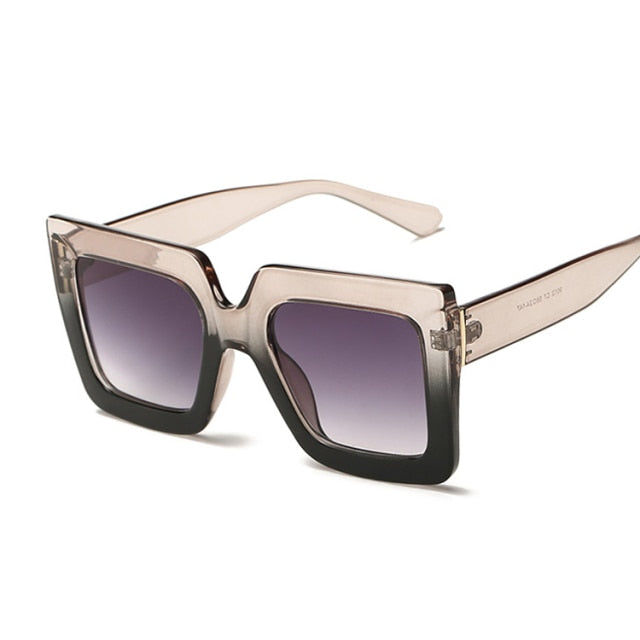 Villa Blvd Square Timed Oversized Sunglasses ☛ Multiple Colors Available ☚