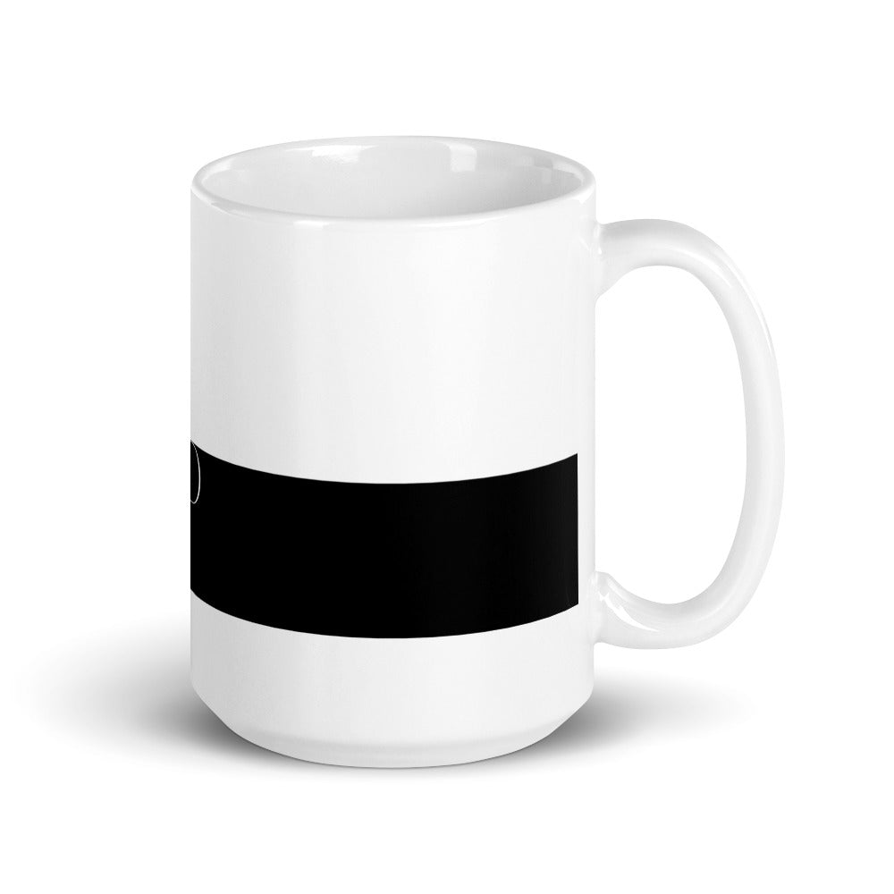 Villa Blvd White Glossy Mug