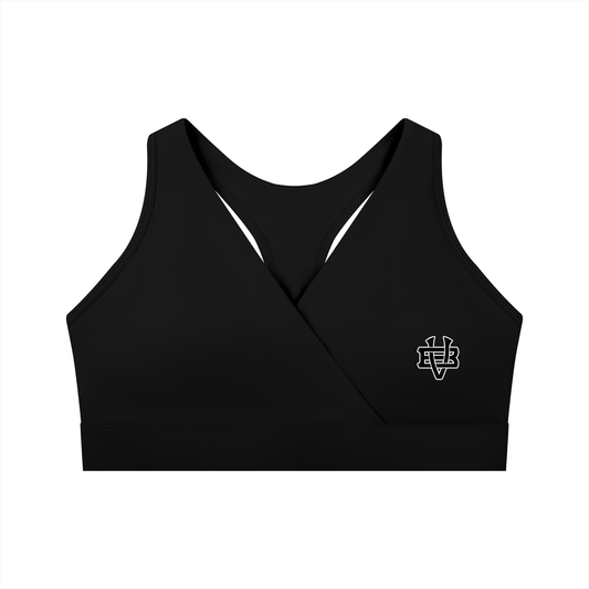 Villa Blvd Crossover V-Neck Sports Bra ☛ Multiple Colors Available ☚
