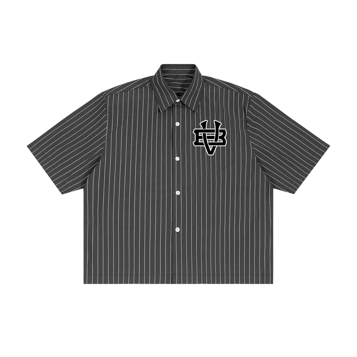 Villa Blvd Striped Boxy Shirt ☛ Multiple Colors Available ☚