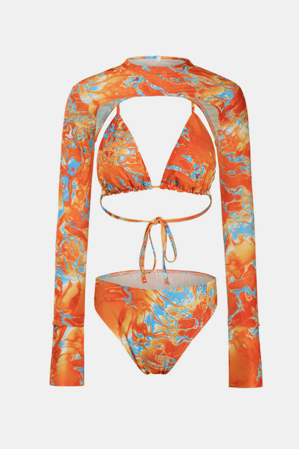 Villa Blvd Wavy Swimsuit Set