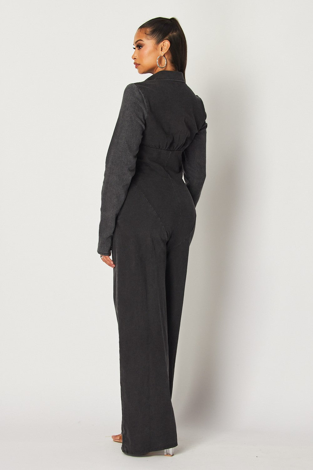 Villa Blvd ƎDEN Washed Knit Jumpsuit