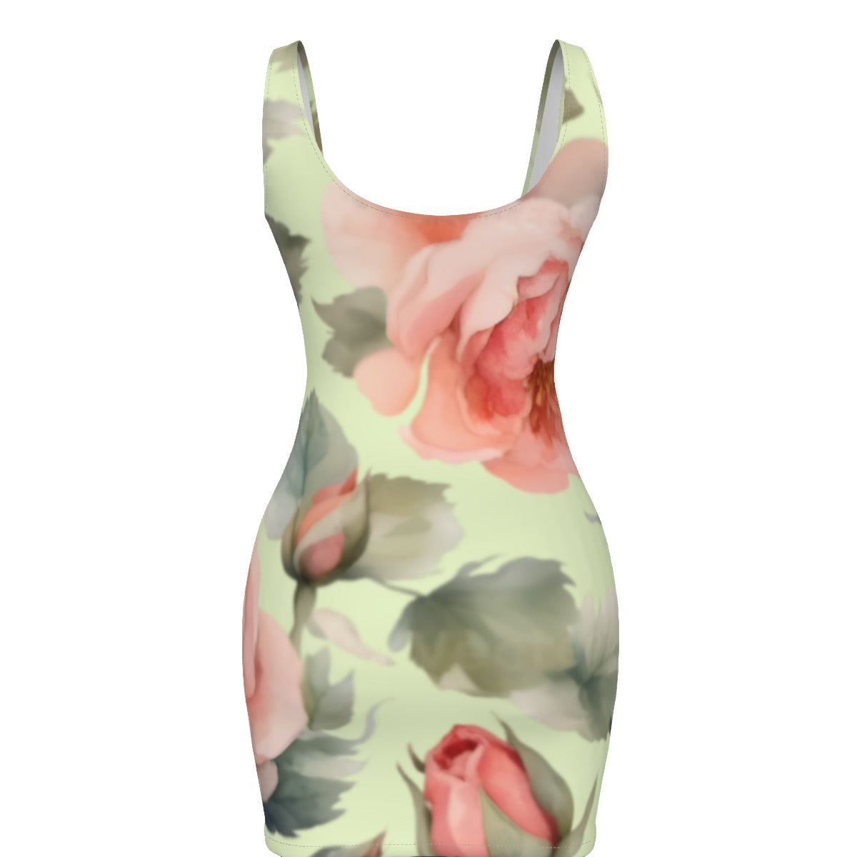 Villa Blvd ⱯPEX Diamond Blush Floral Accent Bodycon Dress