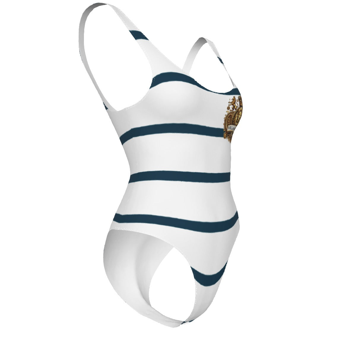 Villa Blvd Marina Nocturnal Striped Swimsuit