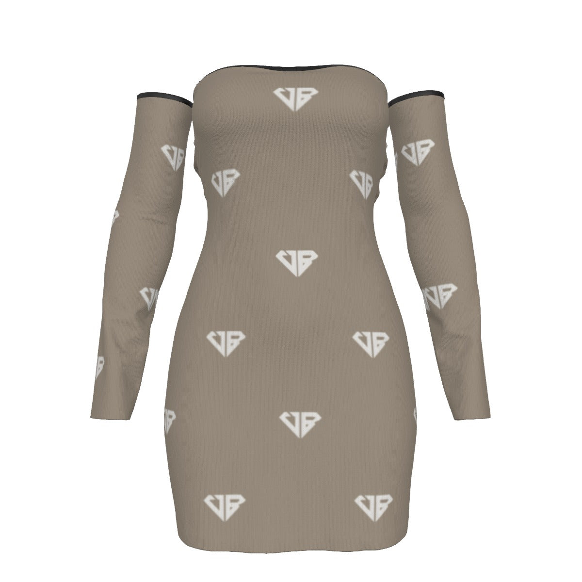 Villa Blvd ⱯPEX Diamond Off-Shoulder Dress