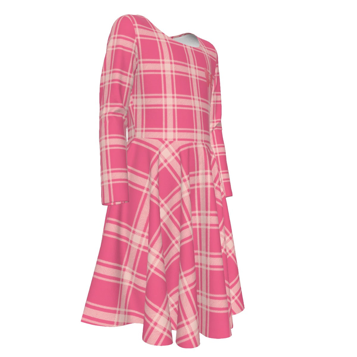 Villa Blvd Girls Bold Butterfly Plaid Dress