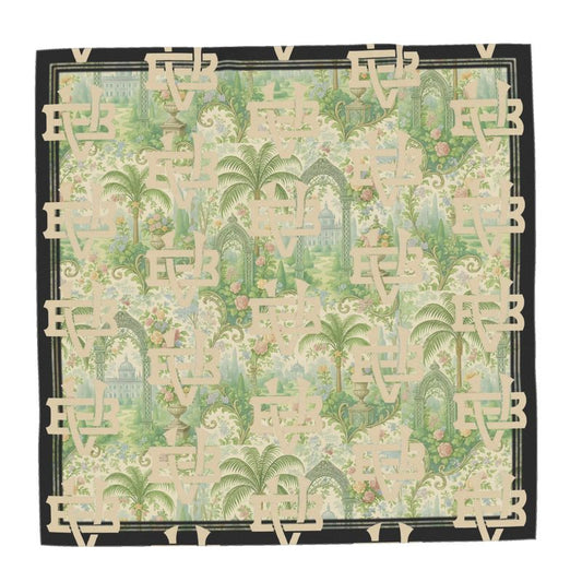 Villa Blvd Bold Vintage Paradise Silk
