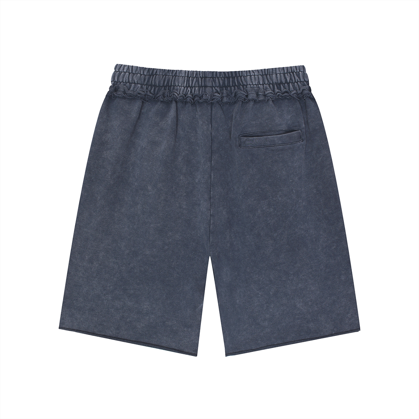Villa Blvd Mineral Washed Raw Edge Shorts  ☛ Multiple Colors Available ☚