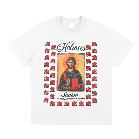 Villa Blvd Holiness Savior Gallery T-Shirt