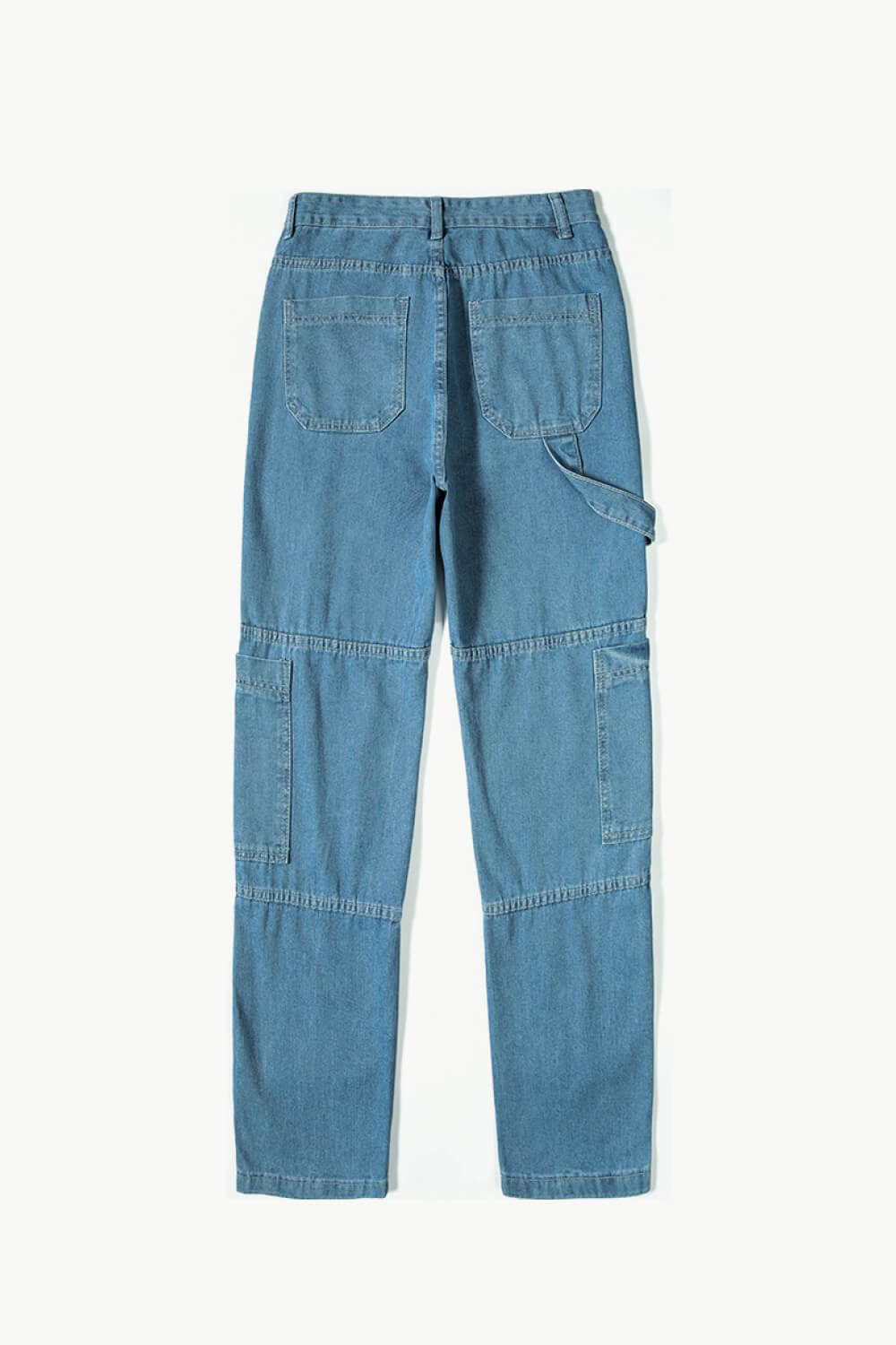 Villa Blvd High-Rise Wide Leg Cargo Jeans