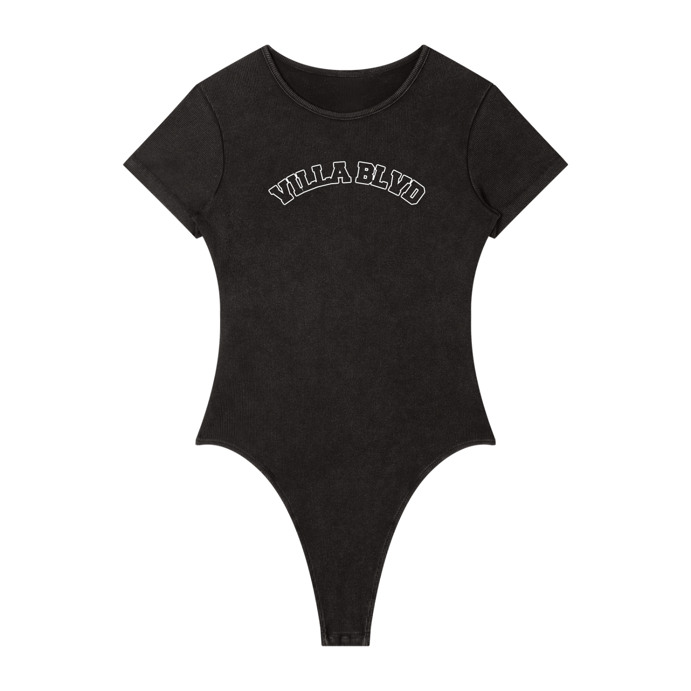 Villa Blvd Mineral Wash Crewneck Bodysuit