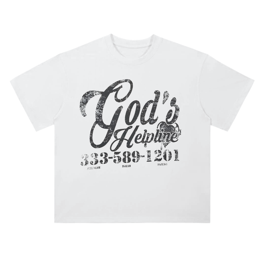 Villa Blvd God's Helpline T-Shirt ☛ Multiple Colors Available ☚