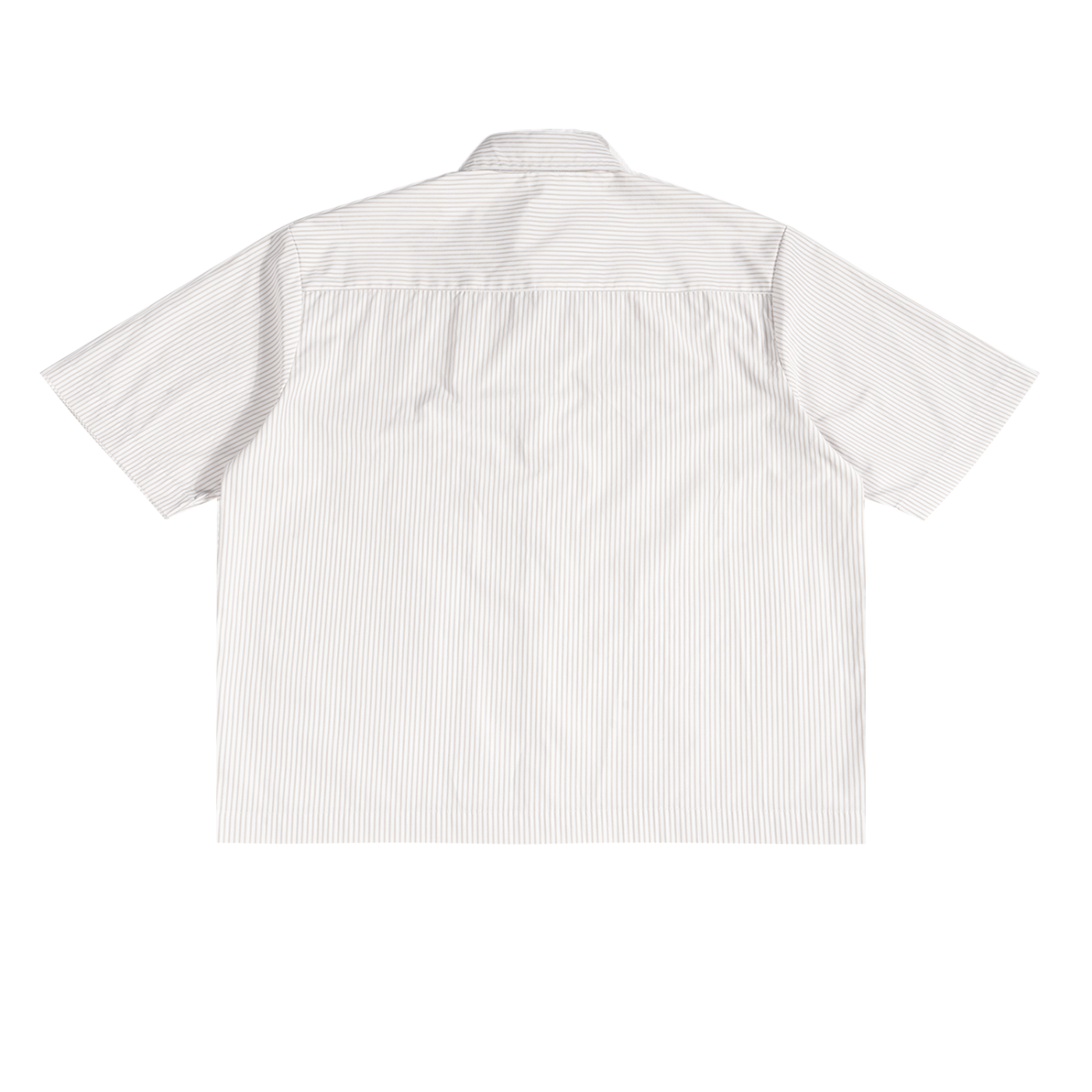 Villa Blvd Bold Vintage Oversized Vertical Stripe Shirt