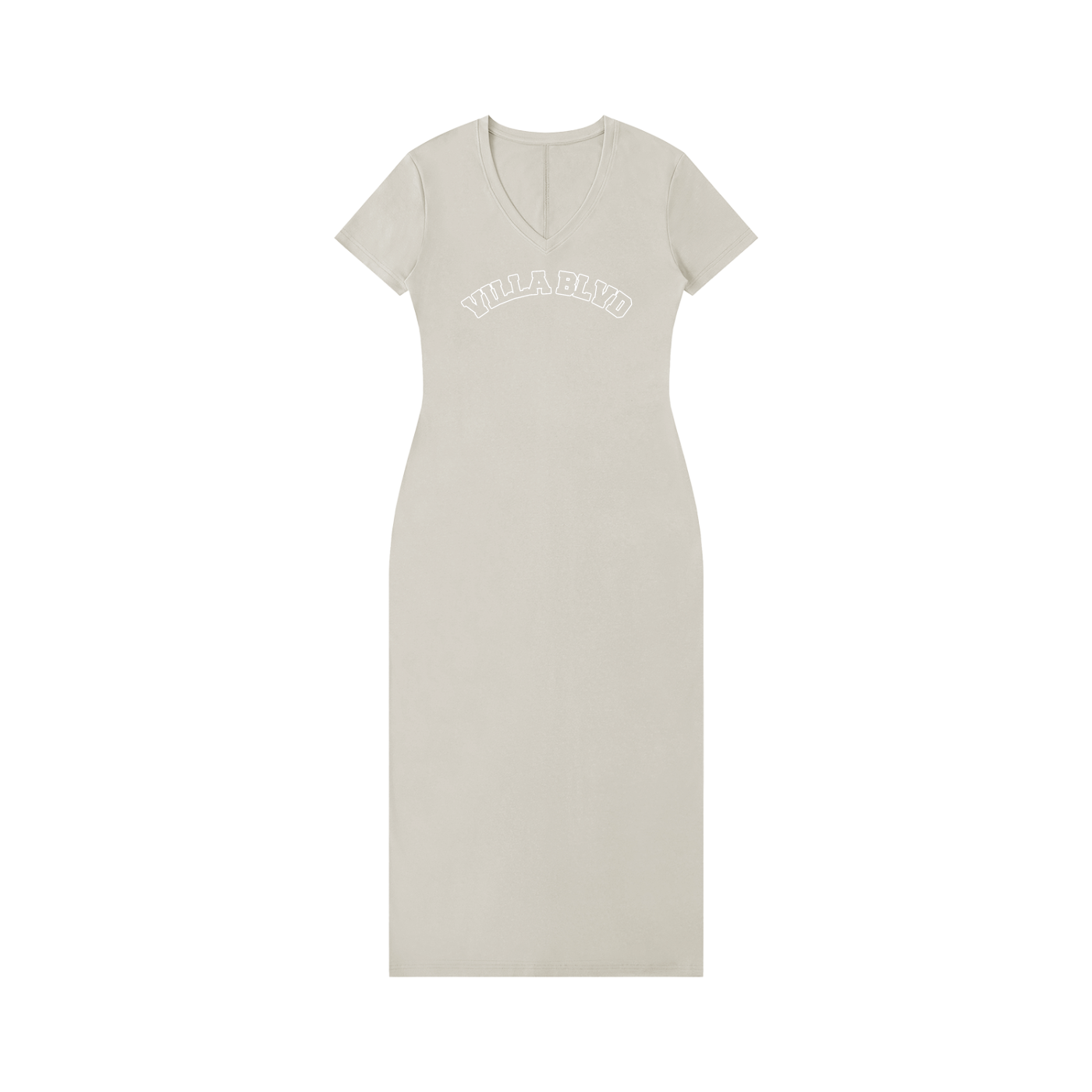 Villa Blvd V-Neck Varsity Maxi Dress ☛ Multiple Colors Available ☚