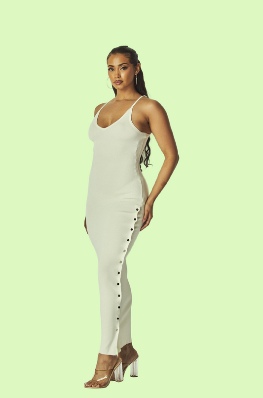 Villa Blvd ƎDEN Button Slip Maxi Dress ☛ Multiple Colors Available ☚