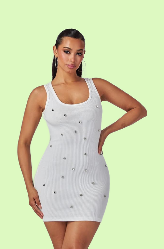 Villa Blvd ƎDEN Cami Stone Dress
