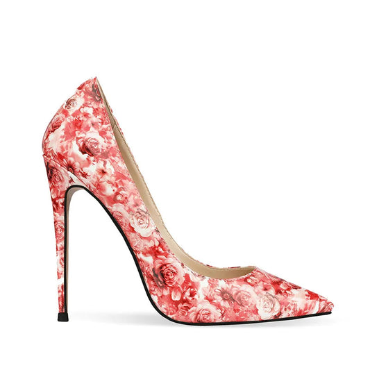 Villa Blvd Floral Bouquet Heels ☛ Multiple Colors Available ☚