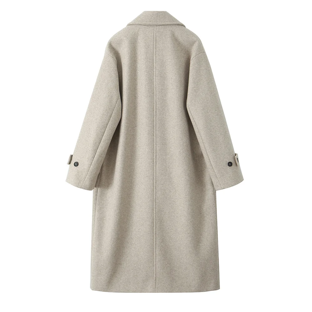 Villa Blvd Long Wool Collar Coat  ☛ Multiple Colors Available ☚