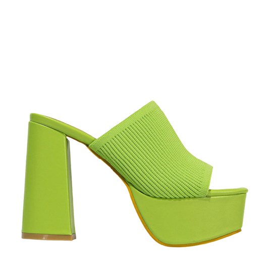 Villa Blvd Knitted Stretch Mule Sandal ☛ Multiple Colors Available ☚