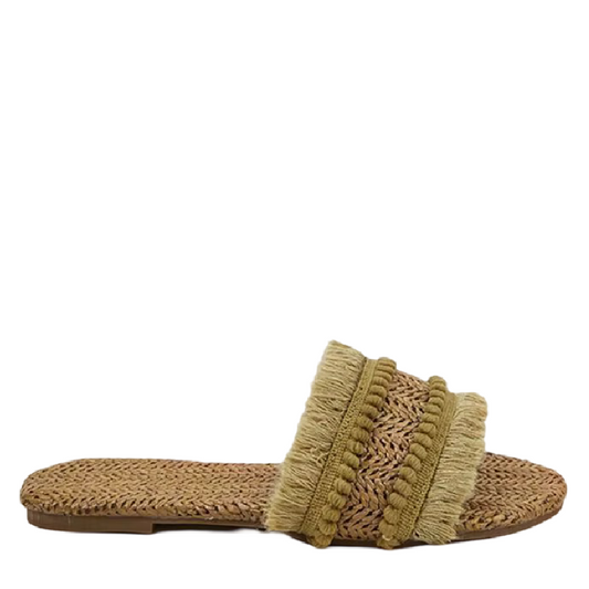Villa Blvd Manoir Tassel Slippers ☛ Multiple Colors Available ☚