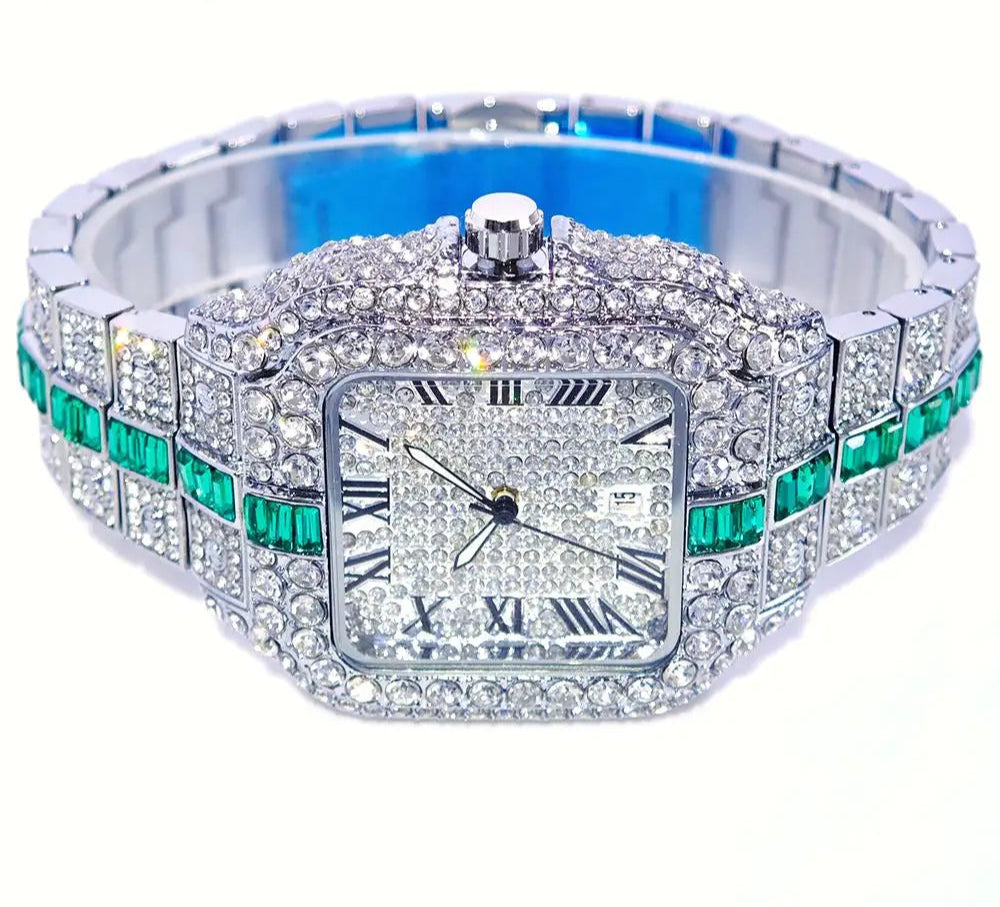 Villa Blvd The Quartz Diamond Date Watch ☛ Multiple Colors Available ☚